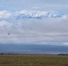 Vom Tortilliscamp im Amboseli Nationalpark kann man mit etwas Glück den Kilimanjaro ohne Wolken sehen. 