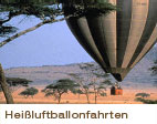 Heißluftballonfahrten